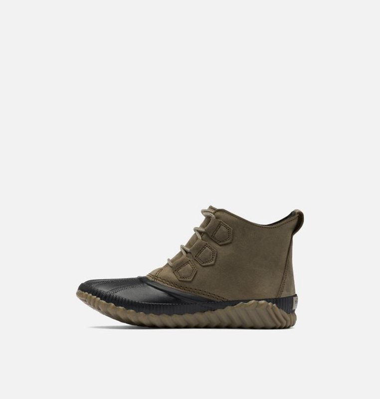 Womens Booties Deep Green - Sorel Out N About™ Plus Low - 597-WRXOTV